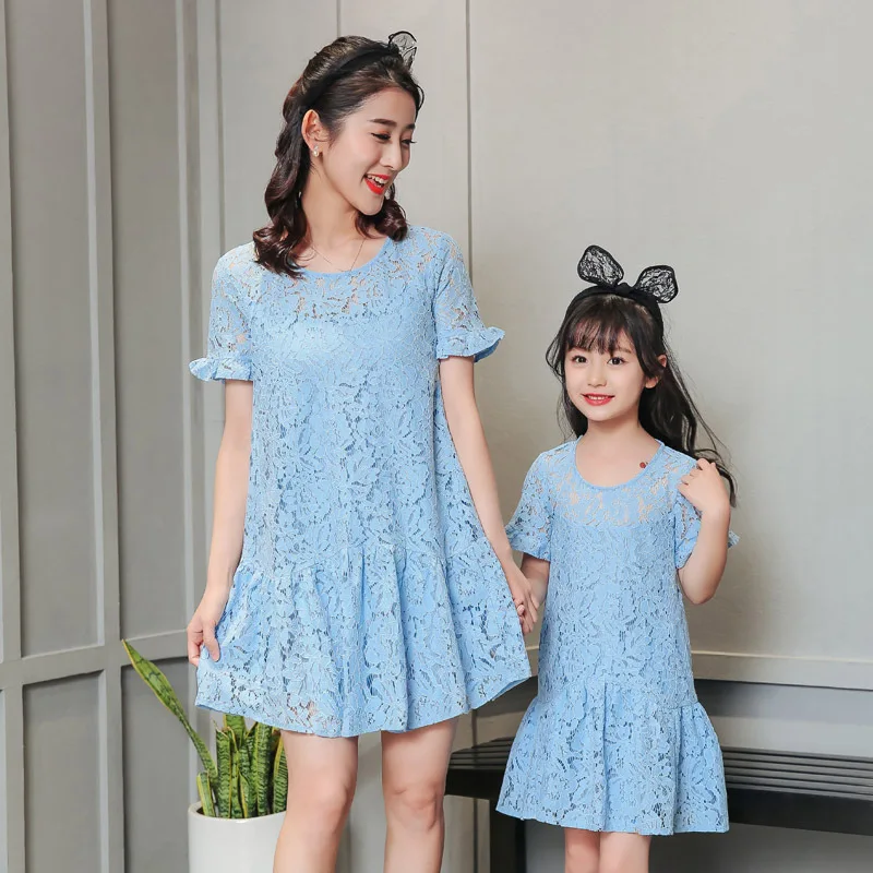 

The 7152017 Summer Lace dresses new daughter Princess dress