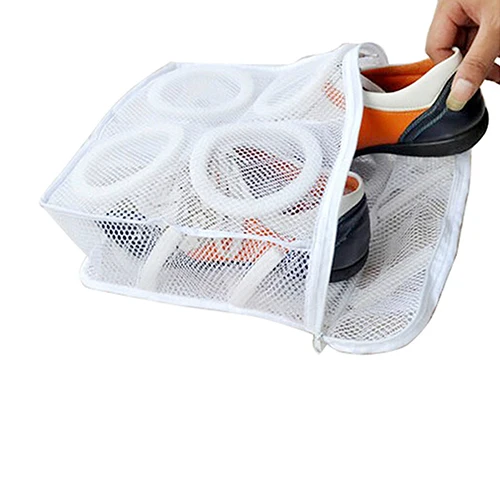 Laundry Bag Shoes Organizer Bag Sneaker Tennis Boots Sports Shoes Mesh