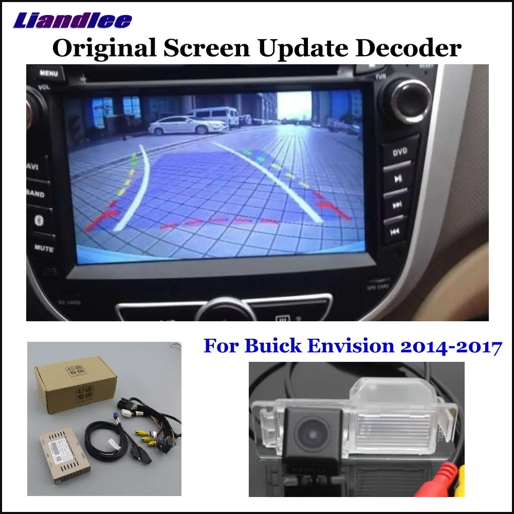 

Liandlee Original Screen Update System For Buick Envision 2014-2017/ Rear Reverse Parking Camera/ Digital DecoderDisplay Update