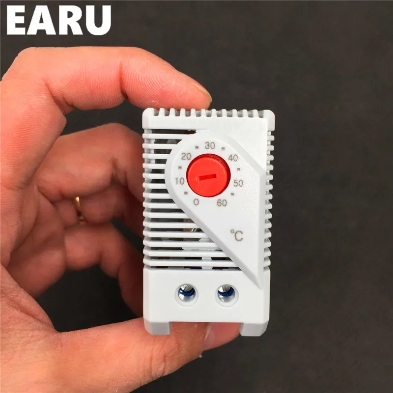 

1pc Free Shipping 220V Normally Closed (NC) Stego Room Thermostat KTO011 Mechanical Thermostat Temperature Controller For Heater