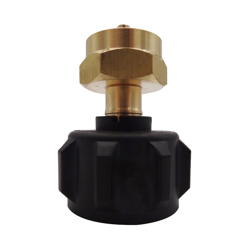 

MENSI Safest QCC1 Regulator Valve Propane Refill Adapter for Cylinder With Type 1 - Fits All 1 LB Throwaway Disposal Tank
