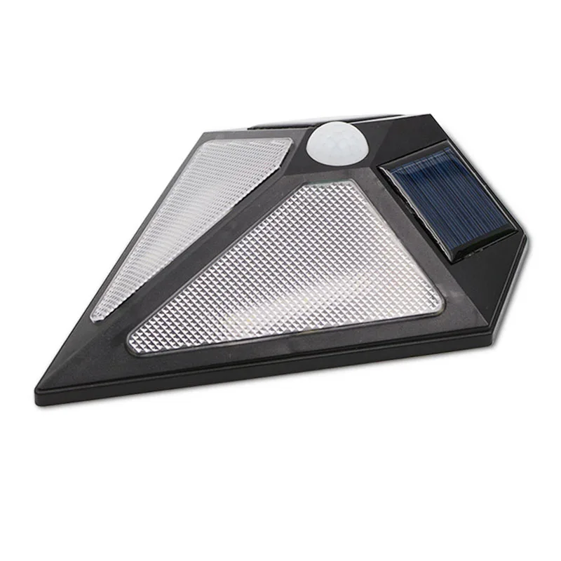 Luzes de Energia Solar ao ar Água sem Fio Luz à Prova Dcoo Livre Sensor Movimento Dwireless Segurança Diamante Design Parede Luz Varanda Lâmpada 6led Pir 11 Lâmpadas solares