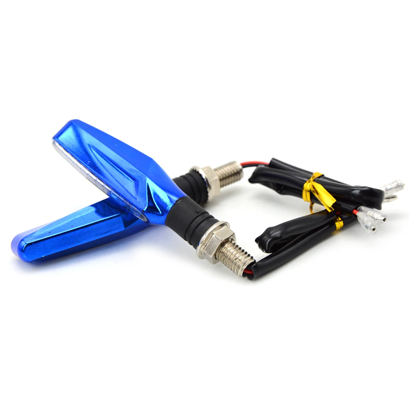 For kawasaki er-5 gpz500s ex500r ninja ZX9  zzr1200 Motorcycle Turn Signal Light Flexible 12 LED Indicators Blinkers Flashers