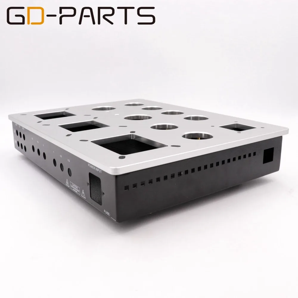 GD-PARTS усилитель шасси корпус Hifi аудио DIY Винтаж 2A3 300B KT88 вакуумный ламповый усилитель чехол