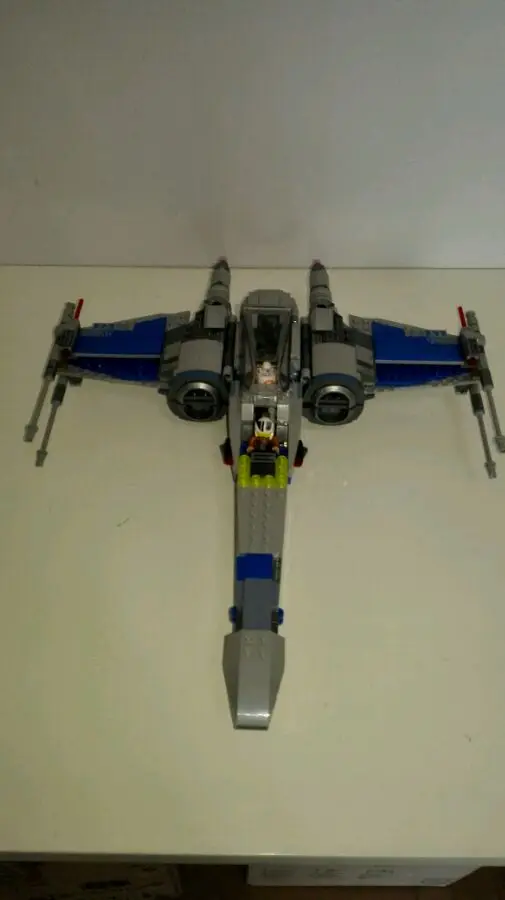 

New 2016 LEPIN 05029 Star First Order Poe's X-Fighter wing building blocks X Star wing PLAN Toys For Children 75149 wars