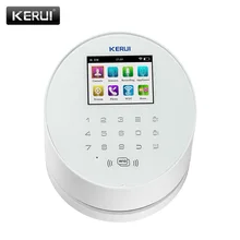 KERUI W2 Wifi GSM Wireless alarm Panel IOS andorid APP PSTN line telephone RFID Disalarm Security Alarm
