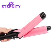 3 Barrels Big Wave Hair Curling Iron Automatic Perm Splint Ceramic Hair Curler Hair Waver Curlers