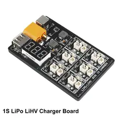 1 S LiPo зарядное устройство lihv плата для Blade inductrix и крошечный вуп Micro JST 1,25 и JST-PH 2,0 1 S LiPo батарея