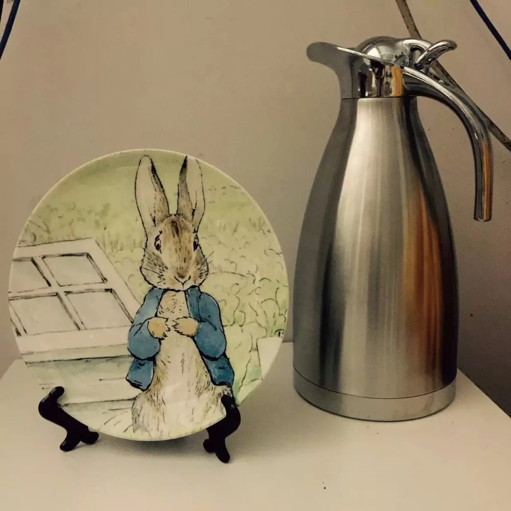 Британский дизайнер Beatrix Potter The Tale of Peter Rabbit иллюстрация живопись тарелка съедобная и домашний декор 8 дюймов плоское блюдо