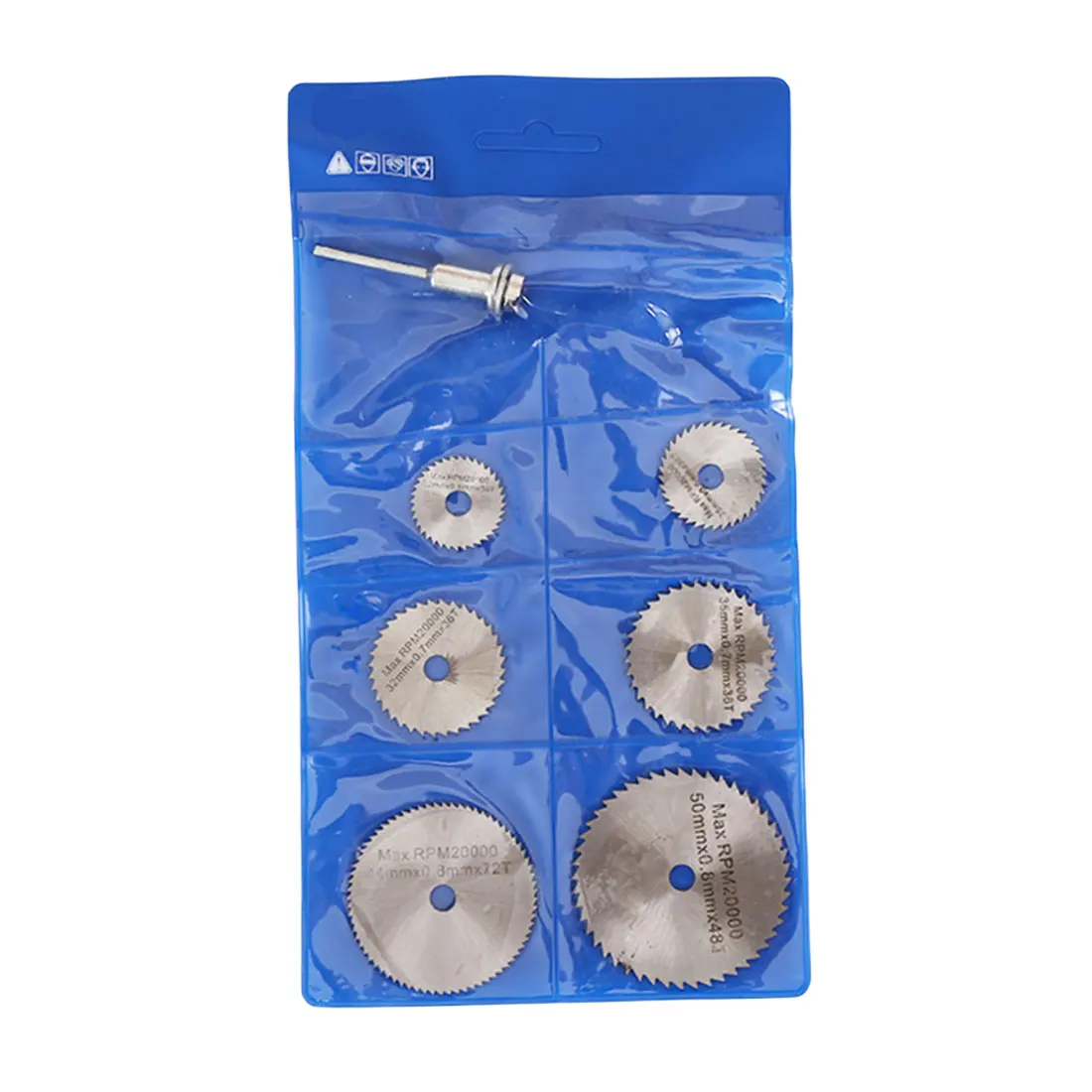 Mini Circular Saw Blade Set 7PC Cutting Disc Rotary Drill Tool