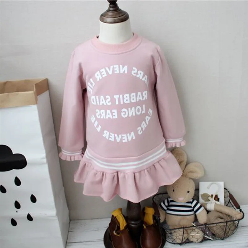 

2017 Autumn And Winter Girl Dress. School Children's Garment Christmas Girls Costume Dress Elsa