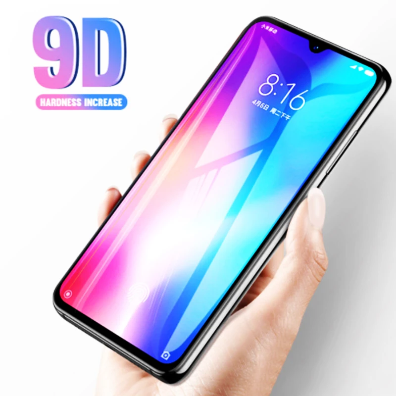 9D-Full-Curved-Protective-Glass-For-Xiaomi-Play-Mi-9-se-Mi-8-Tempered-Glass-For