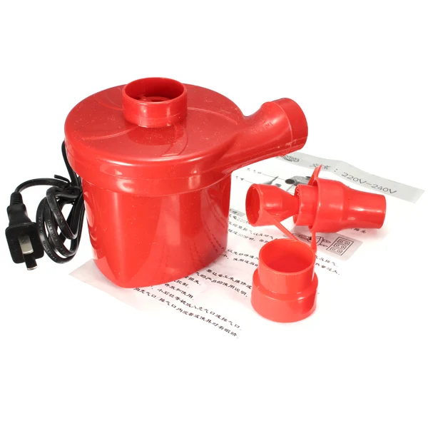 

MTGATHER 200 W AC 220V 50 Hz Electric Air Pump Inflate Deflate for Air Bed Compression with User Manual NEW