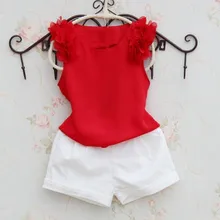 Лето для детей 2-15 лет для малышей для подростков для взрослых девочек блузка шифон с цветочками без рукавов для загара модные майки для детей JW1040