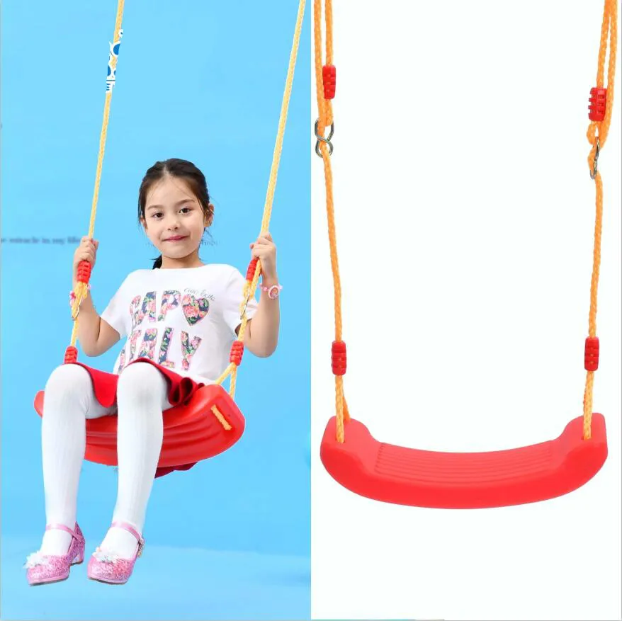 High quality indoor and outdoor children swing big bending plank swing seat strong child hammock chair 6 colors optional High quality indoor and outdoor children swing big bending plank swing seat strong child hammock chair 6 colors optional
