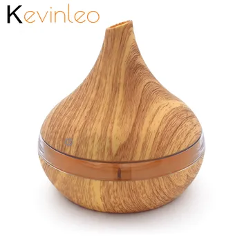 

Wood Diffuse Aroma Humidifier 5V USB Power Supply 300ml Tank Volume Essential Oil Diffuse Maker Mist For office Home
