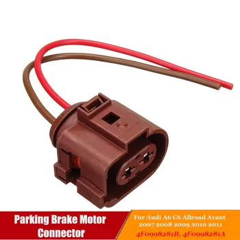 

4F0998281B Car Parking Brake Motor Wiring Harness Connector for Audi A6 C6 Allroad Avant 2007-2011 4F0998281A 4F0998281B