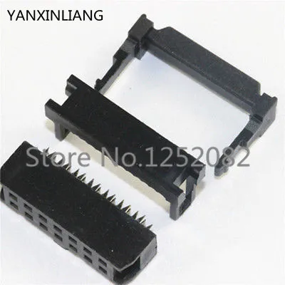 

50PCS IDC Socket FC-14P 2.54mm IDC connector 14-pin cable socket 14P 2X7P IDC