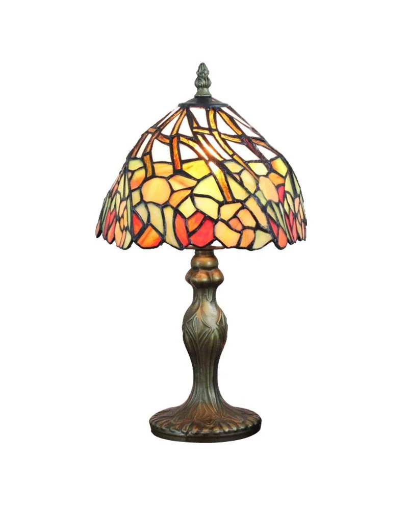 Free Table Lamps Small Tiffany Style Stained Glass Shade Desk Light