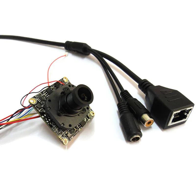 HD WIFI IP Camera Module IPC 720P Hi3518C CCTV Board PCB, P2P Onvif 2.0 Audio 3.6mm 3mp lens Hisilicon