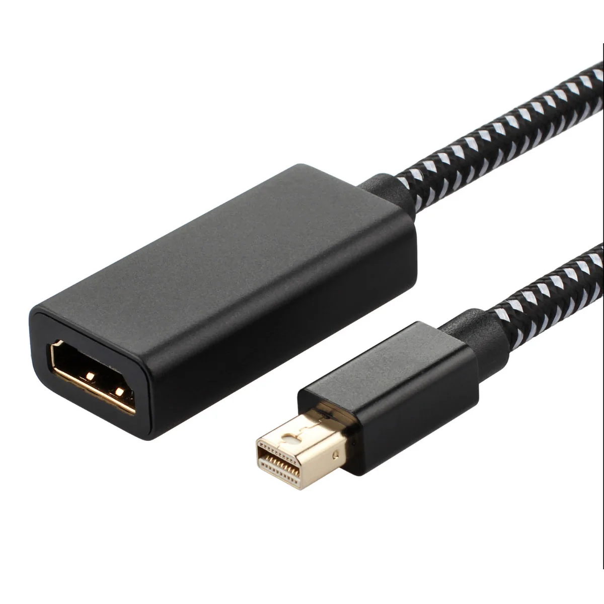 Кабель мини кабель адаптера DP к HDMI 4 k 60 Гц алюминиевый корпус сети мини DP к HD tv