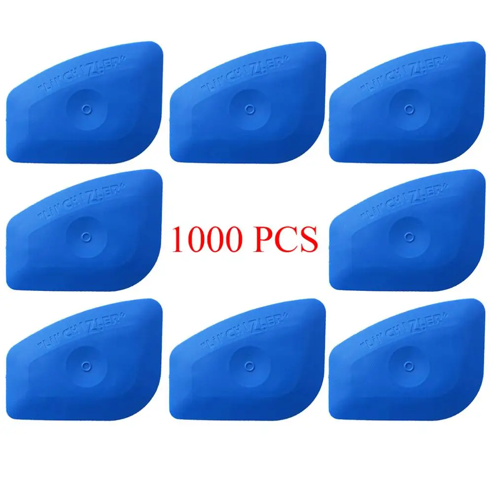 

1000PCS Vinyl Wrapping Squeegee Curve Shape Edge Sealing Treatment Scraper Window Household Cleaning Tool Car Wash Brush A25B