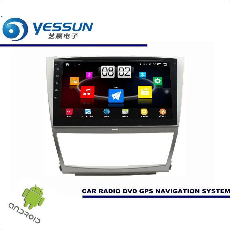 

YESSUN Car Android Player Multimedia For Toyota Camry vx40 2006~2011 Radio Stereo GPS Map Nav Navi ( no CD DVD ) 10.1" HD Screen