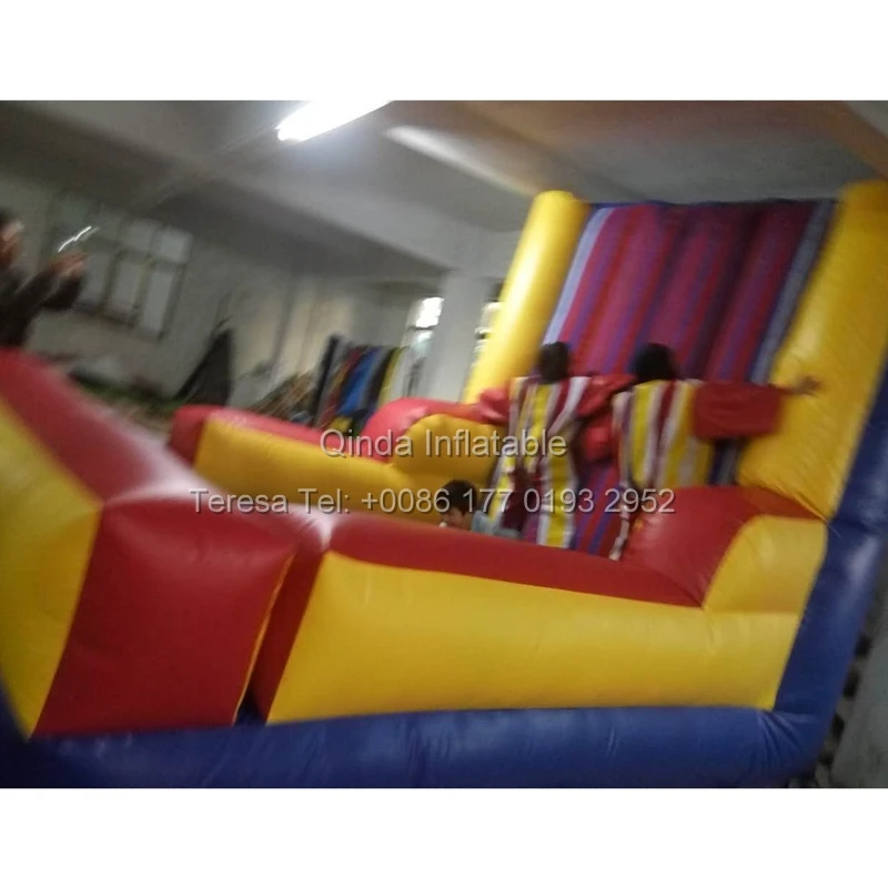 inflatable stick wall castle(1)