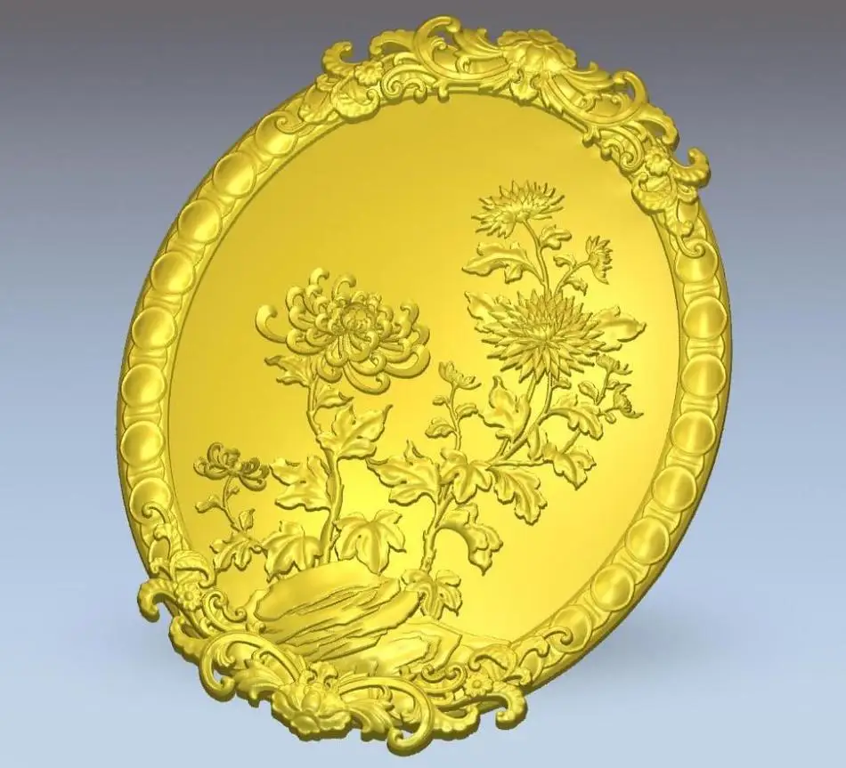 

Flower_8 3d model relief for cnc in STL file format