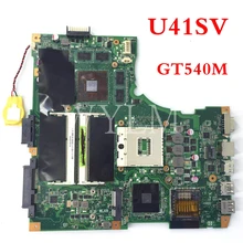 U41SV GT540M REV 2,0 Материнская плата Asus U41S U41SV Материнская плата ноутбука 60-N4JMB2200-A02 N12P-GS-A1 тестирование
