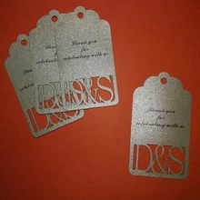 Пользовательские печатные текстовые цвета для этикетки для свадебных подарков Любимое Дерево желаний бирка для новобрачных, вечеринка в честь новорождённого дня рождения