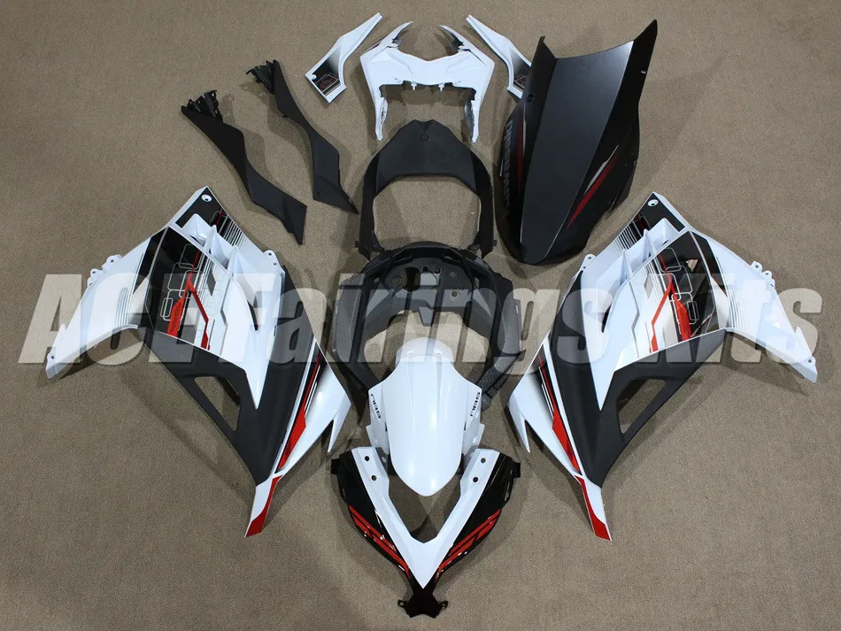 

New Injection Abs Fairing Kit Fit for kawasaki EX300 2013 2014 2015 Ninja300 13 14 15 EX 300 Bodywork set Custom black white red