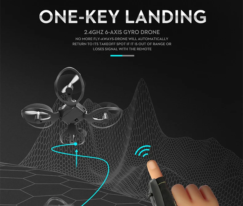Global Drone Mini Drone 2.4G Glove Gesture Movement Fly Camera Drones Quadrocopter With Camera Foldable Selfie Dron  (6)