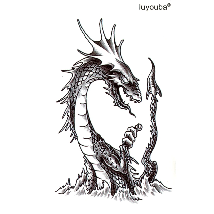 50 Stucke Loch Ness Monster Wasserdicht Temporare Tattoos Manner Flash Tattoo Aufkleber Westlichen Drachen Tatoo Armeln Tatouage Temporaire Tatouage Temporaire Flash Tattoo Stickerstatoo Sleeves Aliexpress