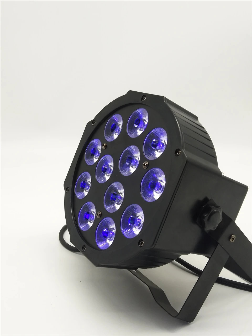 12x18 Вт RGBWA+ UV led Par Светильник 6в1 плоский led dmx512 сценический светильник диско цветные вечерние светящиеся огни рассеянный светильник s