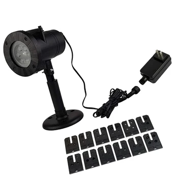 

Celebration Series Projector LED Image Motion Projection Light with 12 Slide Fit for Christmas tree Santa Claus snowflakes