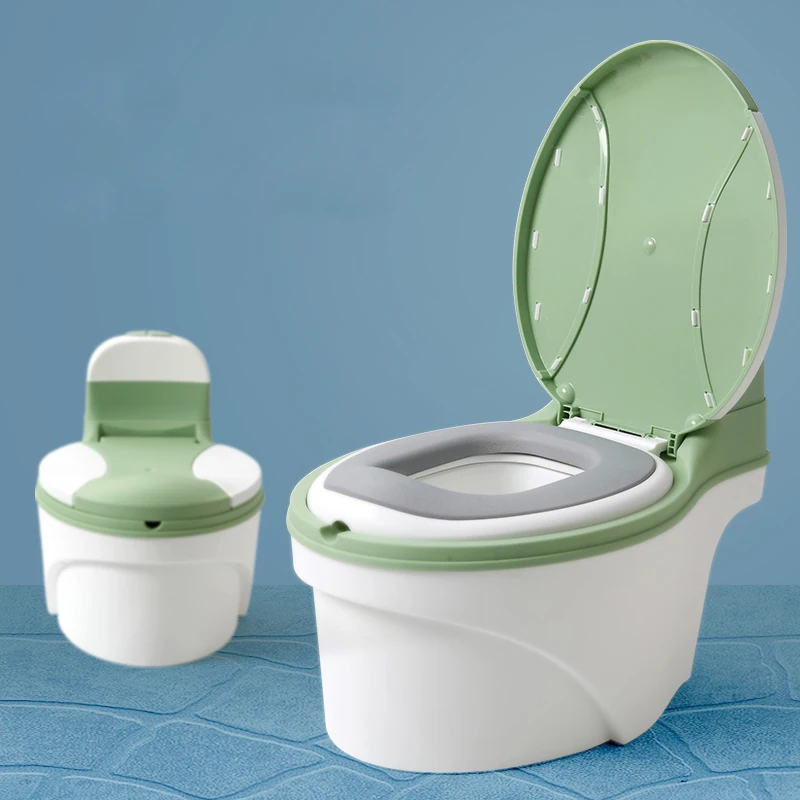 

New style simulation baby toilet training small size potty for kids for free potty brush+cleaning bag