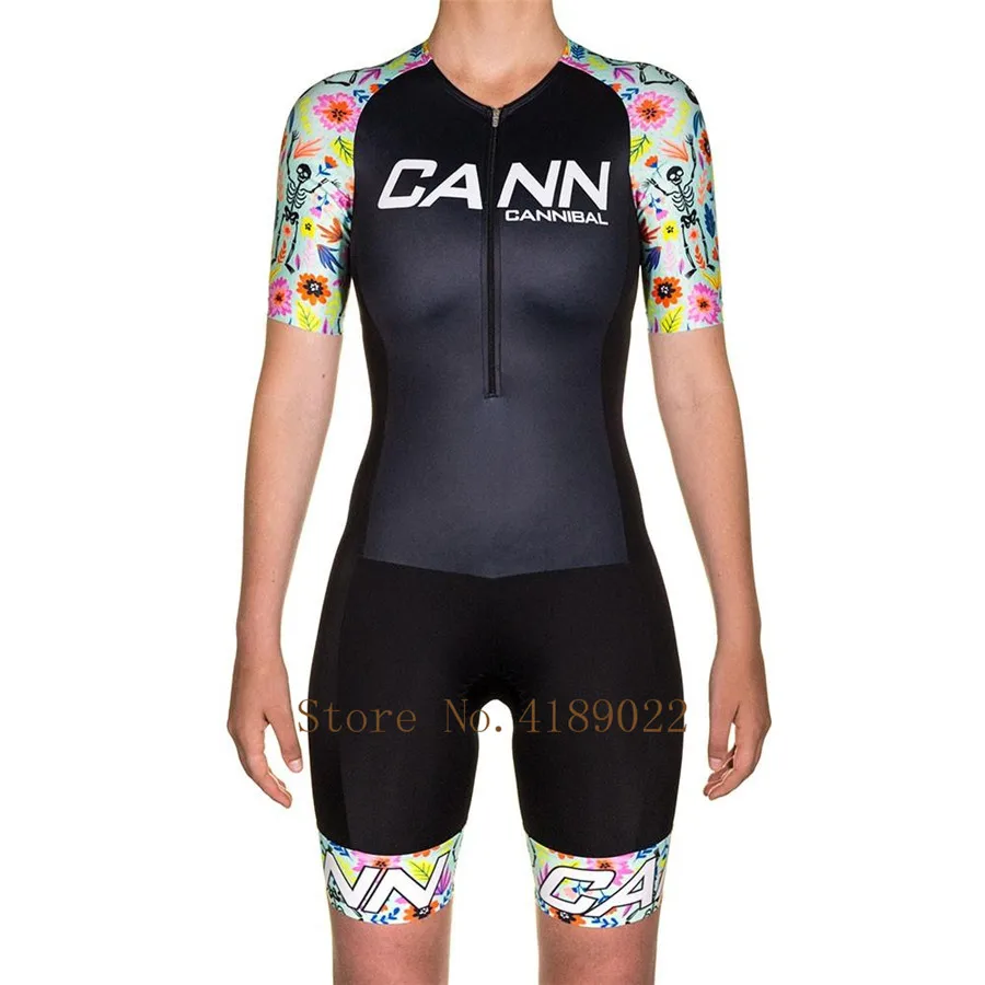 2018 женские CANNIBAL высокого качества skinsuit для верховой езды pro team Ciclismo Велоспорт