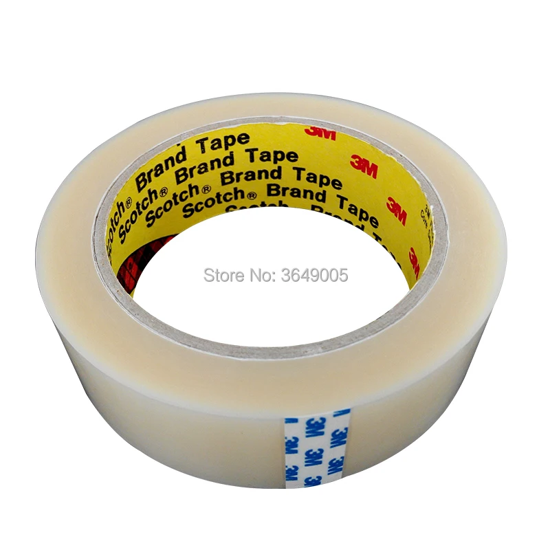 

10-50mm die cut 3M 853 Polyester Film Tape Temperature resistance enables Single tape