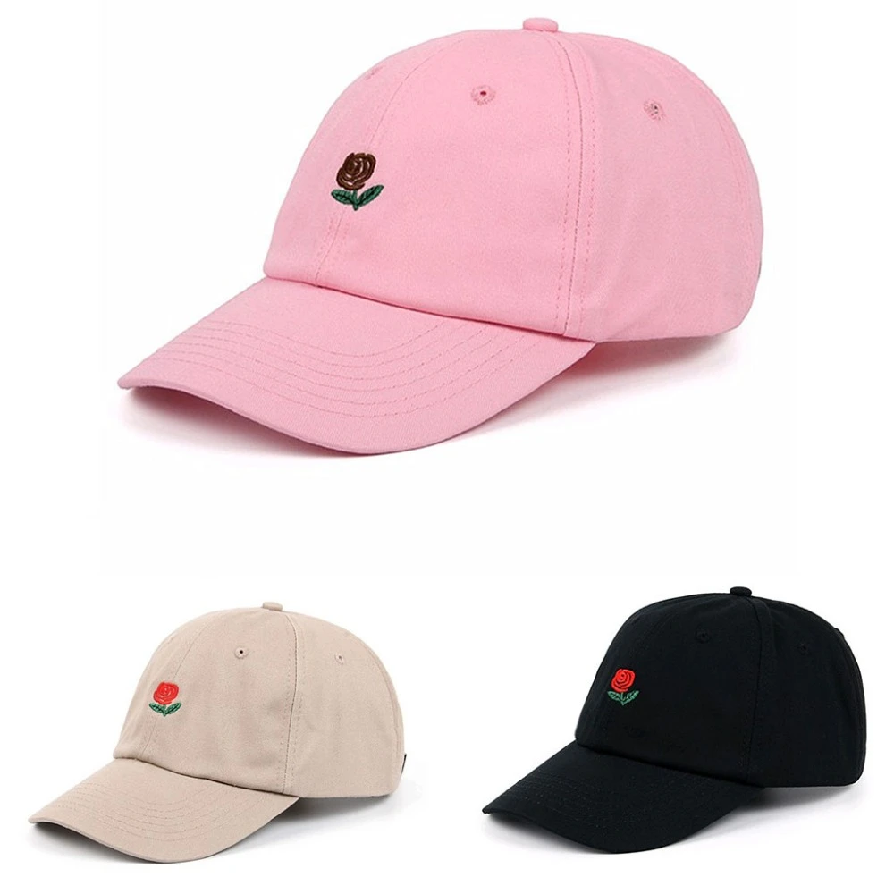 Rose embroidered dad hat Clearance