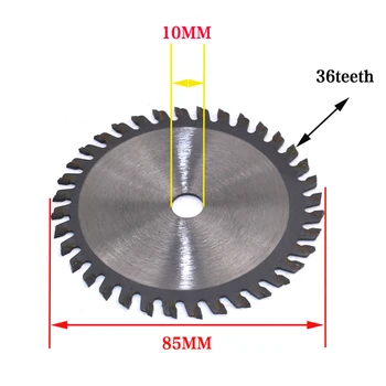 

Wood Metal Granite Marble Tile Brick Disc for Protable/DIY Cutting Tool Electrical Chain 30/36 Teeth Alloy Steel Circular Saw