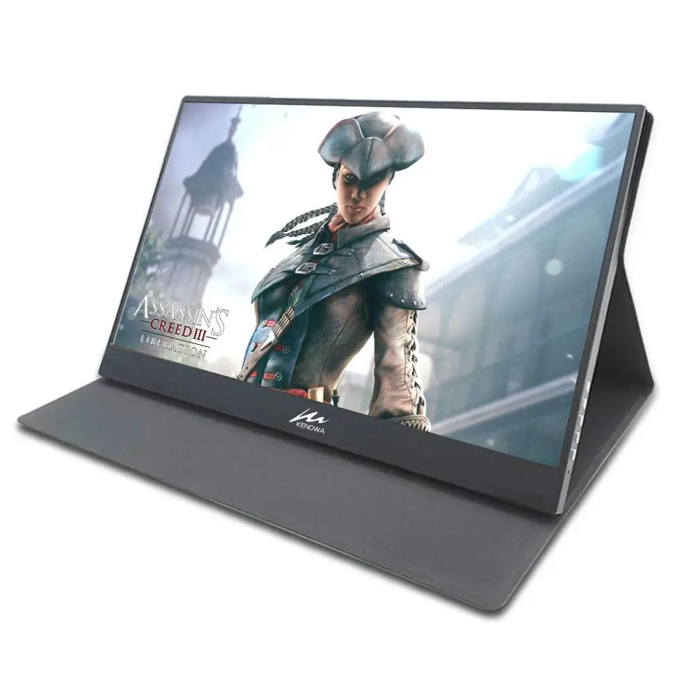

13.3" Portable Monitor for Laptop 1920x1080 IPS Monitor HDM with 2 Type-C(USB-C)Port for PS4 Xbox Raspberry Pi Windows 7 8 10