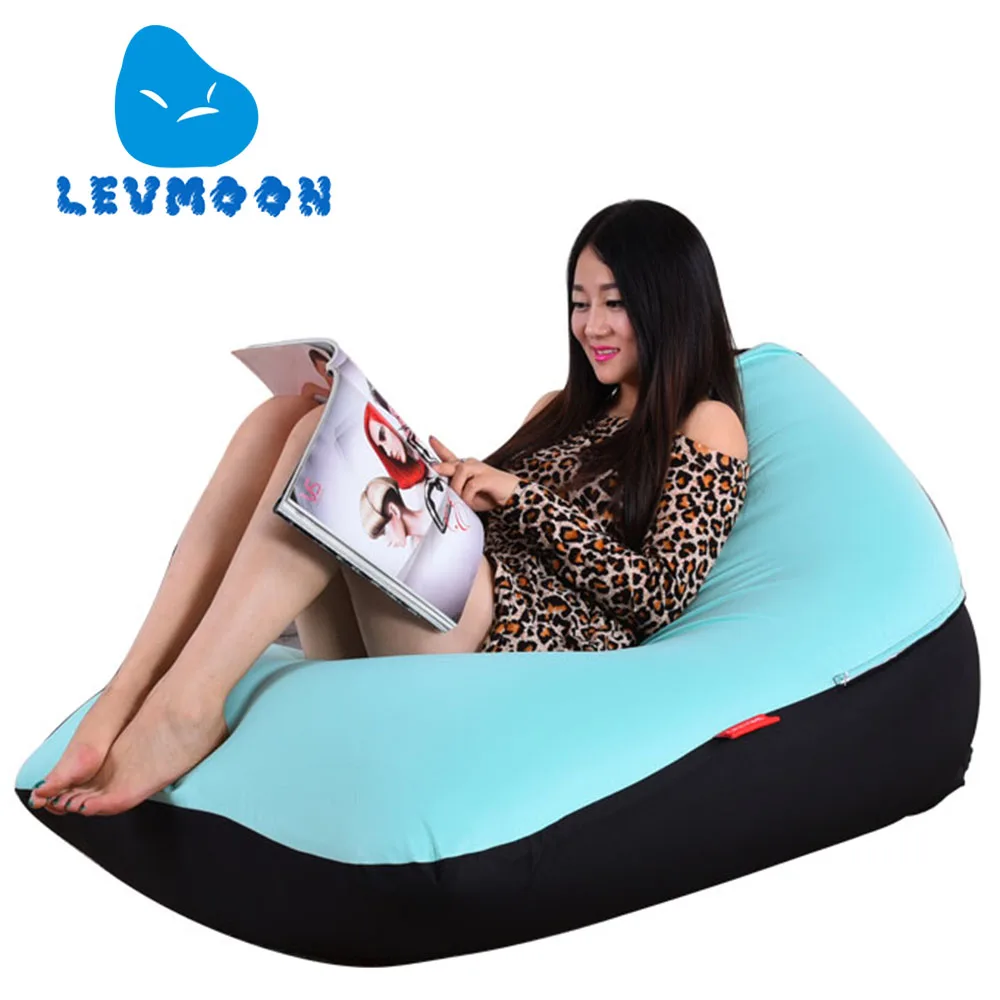 

LEVMOON Beanbag Sofa Chair Adult Seat Zac Bean Bag Bed Cover Without Filling Indoor Beanbags