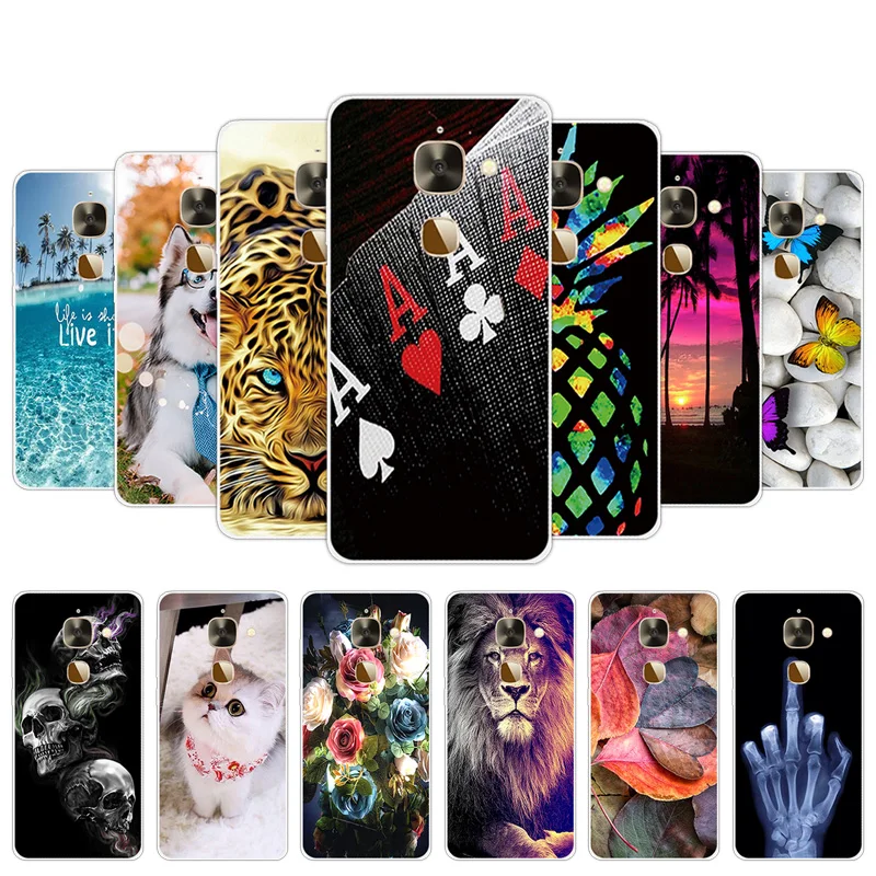 

5.5" For LeEco Letv Le 2 Le2 Pro Case X527 X620 Transparent Soft TPU Slim Silicone Fundas For Leeco Le 2 X527 Texture Back Cover
