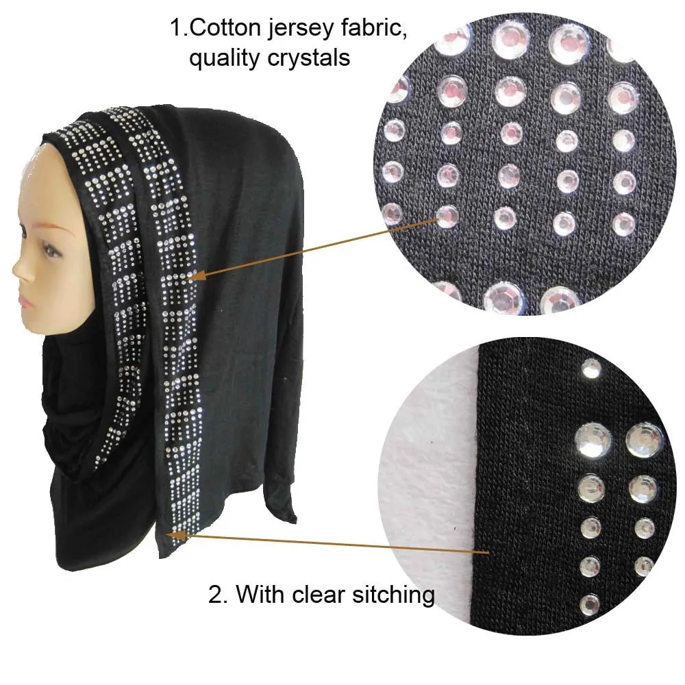 jersey rhinestone 6rows