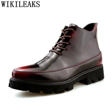 Ковбойские сапоги мужские итальянские туфли брендовая, Дизайнерская кожаная сапоги для мужчин модная обувь высокие ботильоны баскетбольные кеды для мужчин парикмахер erkek