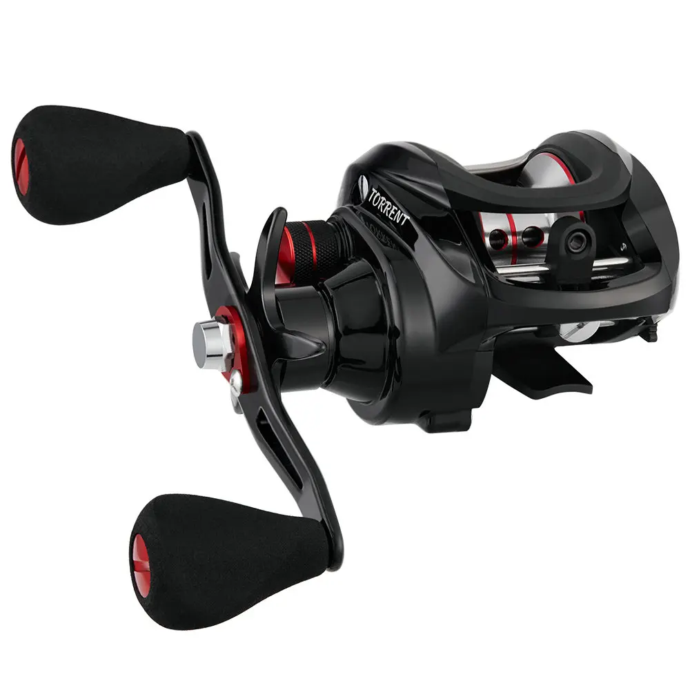 

Fishing Reel 8.1kg Carbon Drag 7.1:1 5.3:1 Gear Ratio Magnetic Brake Saltwater Freshwater Baitcasting Reel YL-75