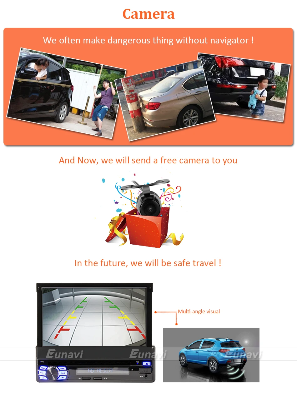 Clearance Eunavi RAM 2G Single 1 Din 7" Android 7.1 Car Dvd GPS Navigation Radio Stereo Universal Head Unit With Wifi Touch Screen BT RDS 20 Clearance Eunavi RAM 2G Single 1 Din 7" Android 7.1 Car Dvd GPS Navigation Radio Stereo Universal Head Unit With Wifi Touch Screen BT RDS 20