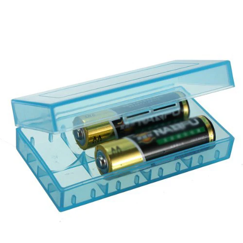 CES Battery Storage Case for 18650 or CR123A Battery 5pcs Bluein Battery