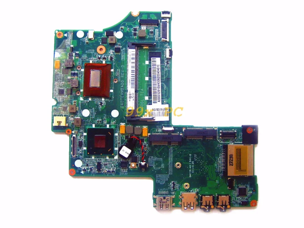 LAOKE для Toshiba Satellite U840 U845 Материнская плата ноутбука W/I5-3317U Процессор A000232810 DA0TEAMBAD0 DDR3
